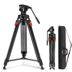 NEEWER LL27 76" Video Tripod With Fluid Head