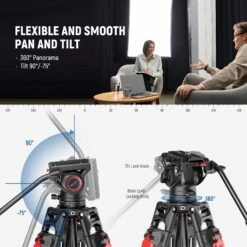 NEEWER LL27 76" Video Tripod With Fluid Head 12 NEEWER LL27 76" Video Tripod With Fluid Head -Photography Equipment 04 9d10c62a 0b50 4a61 b60c 8c17122e006c
