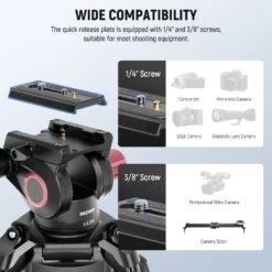 NEEWER LL38 79" Professional Video Tripod -Photography Equipment 06 072bea9d 2937 44d0 890b 59d2e357f880