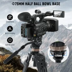 NEEWER TH45 Tripod Fluid Head With Adjustable Damping -Photography Equipment 06 ce35b30f a6be 4f61 934c f690dbfbc166