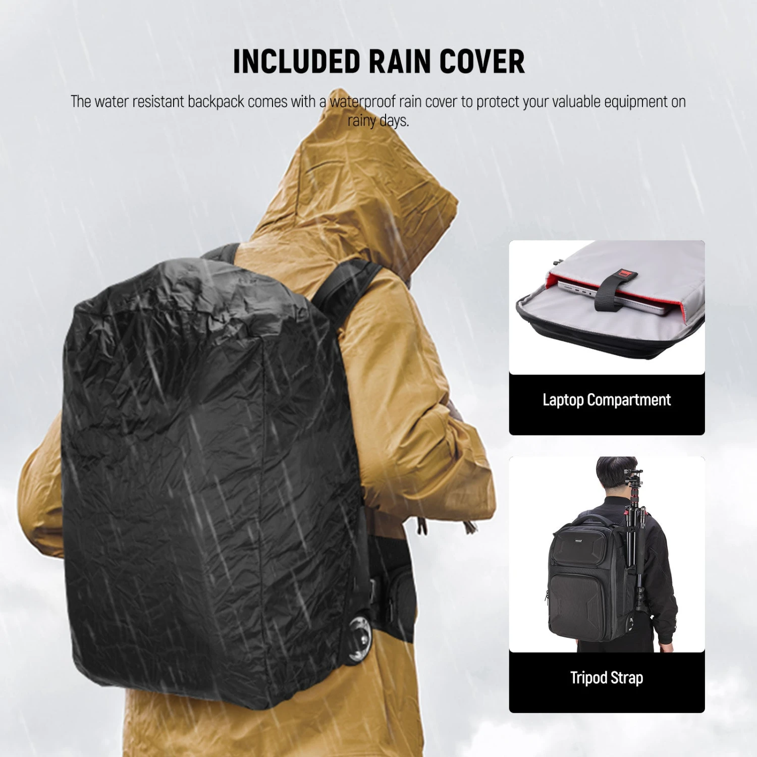 NEEWER PB027 Carry On Camera Roller Bag 5 NEEWER PB027 Carry On Camera Roller Bag - Image 5