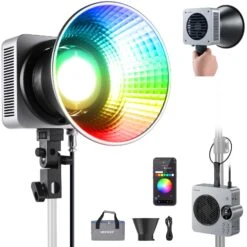 NEEWER HS200C 280W Portable RGB LED Video Light