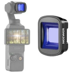 NEEWER LS-44 Pro 1.2X Blue Anamorphic Lens For DJI Osmo Pocket 3