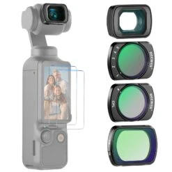 NEEWER FL-B09 Filter Set With 0.75x Wide Angle Lens For DJI Osmo Pocket 3