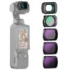 NEEWER FL-B08 ND Filter Set With 0.75x Wide Angle Lens For DJI Osmo Pocket 3