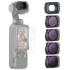 NEEWER FL-B07 ND/PL Filter Set With 0.75x Wide Angle Lens For DJI Osmo Pocket 3