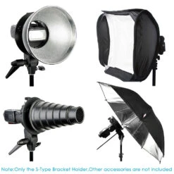 NEEWER S-Type Bracket Holder Mount For Speedlite Flash -Photography Equipment 10074138 7