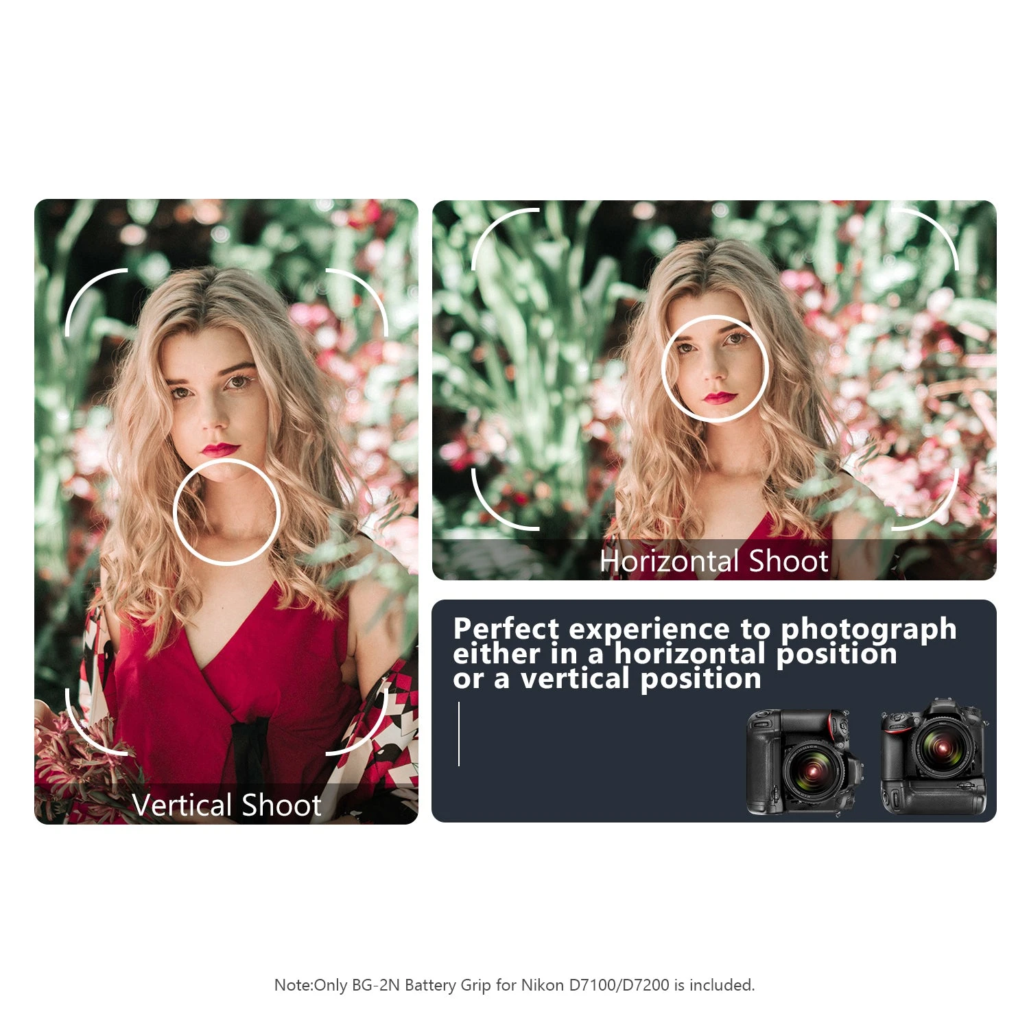 NEEWER Replacement Battery Grip Of MB-D15 For Nikon D7100 D7200 4 NEEWER Replacement Battery Grip Of MB-D15 For Nikon D7100 D7200 - Image 4