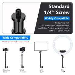 NEEWER Metal Flexible Tube Arm For Ring Light -Photography Equipment 10086033 5