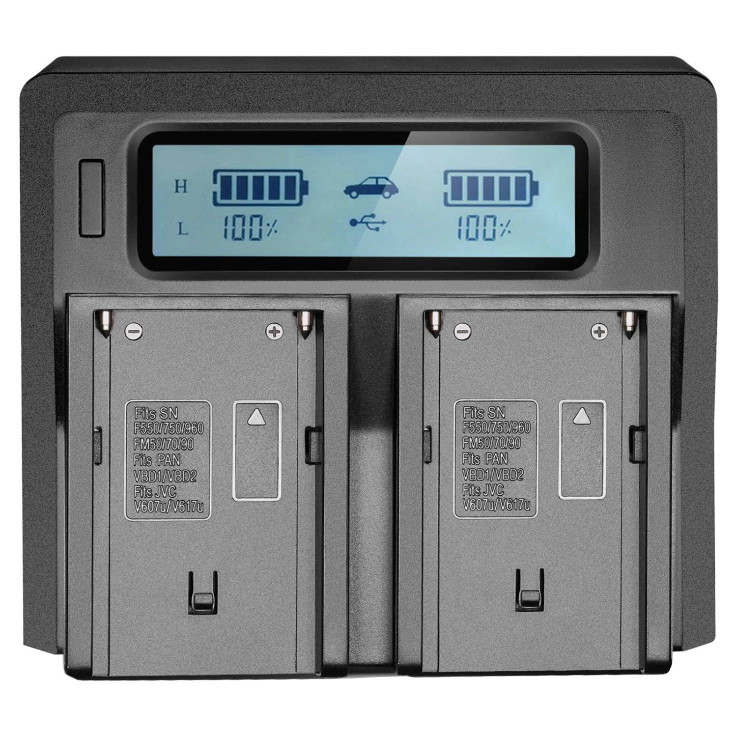 NEEWER Dual-Channel Battery Charger For Sony Camcorder Batteries 6 NEEWER Dual-Channel Battery Charger For Sony Camcorder Batteries - Image 6