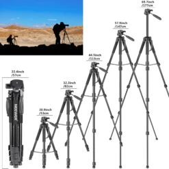 NEEWER SAB264 70'' 2 In 1 Camera Tripod Monopod -Photography Equipment 10089015 3