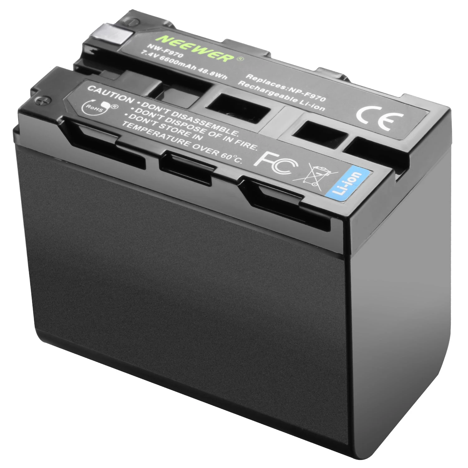 NEEWER NP-F970 6600mAh Replacement Battery For Sony 5 NEEWER NP-F970 6600mAh Replacement Battery For Sony - Image 5