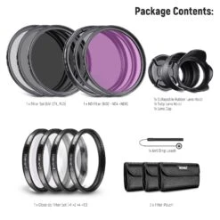 NEEWER Lens Filter And Accessory Kit 31 NEEWER Lens Filter And Accessory Kit -Photography Equipment 10089570 7