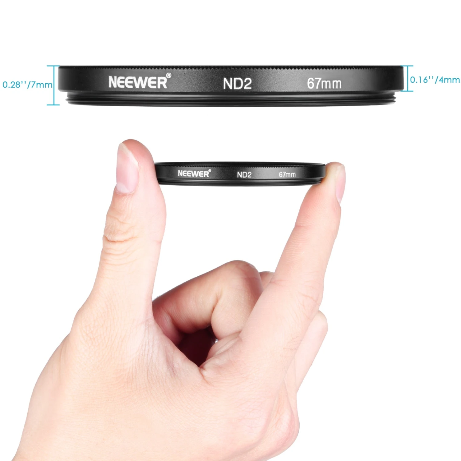 NEEWER 67mm ND Filter Accessories Kit 5 NEEWER 67mm ND Filter Accessories Kit - Image 5