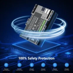 NEEWER 2-Pack LP-E6/E6N Rechargeable Battery Charger Set For Canon -Photography Equipment 10090503 5