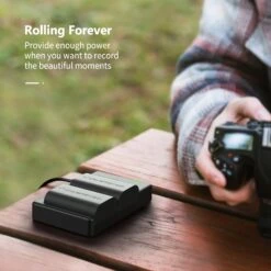 NEEWER 2-Pack LP-E6/E6N Rechargeable Battery Charger Set For Canon -Photography Equipment 10090503 7