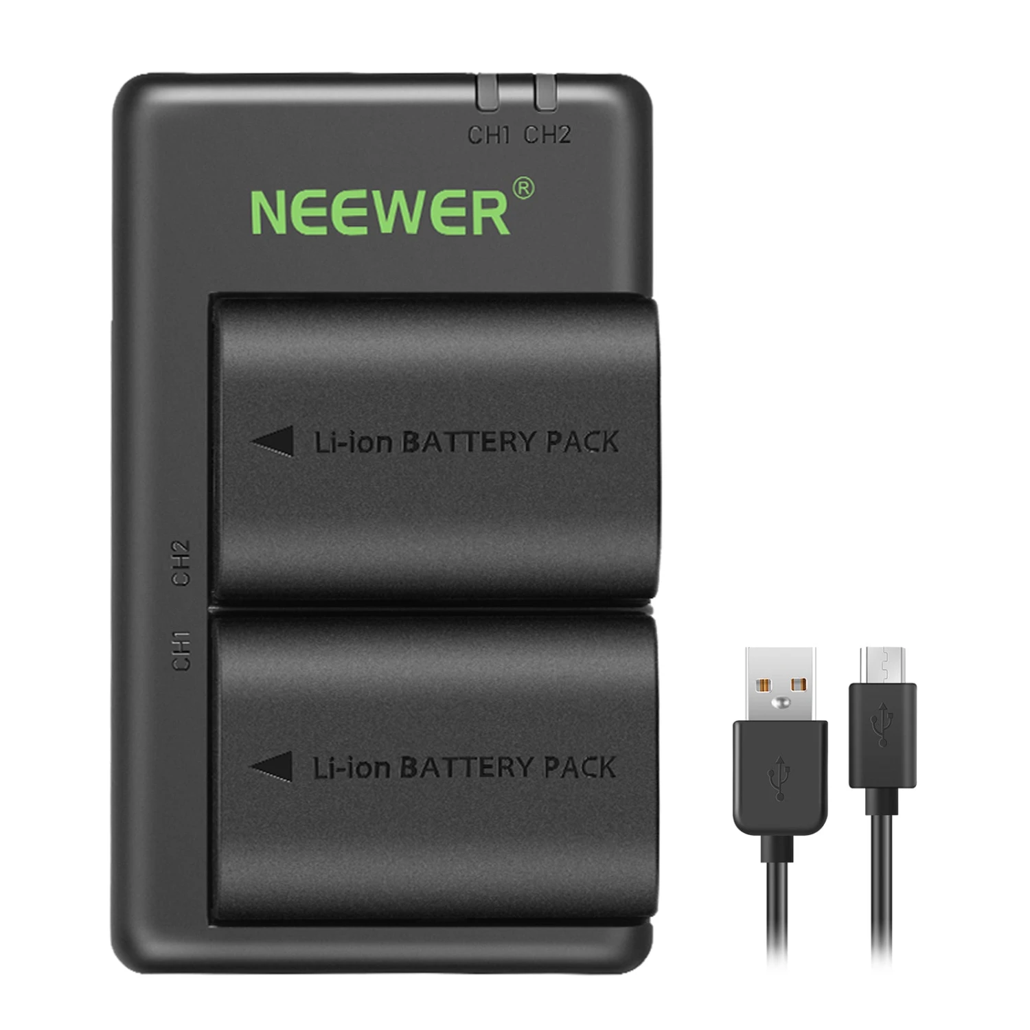 NEEWER LP-E6NH R6 II Replacement Li-Ion Battery Set For Canon 1 NEEWER LP-E6NH R6 II Replacement Li-Ion Battery Set For Canon