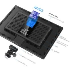 NEEWER 2 Pack NL-192AI Bi-Color LED Panel Light Kit -Photography Equipment 10099300 6