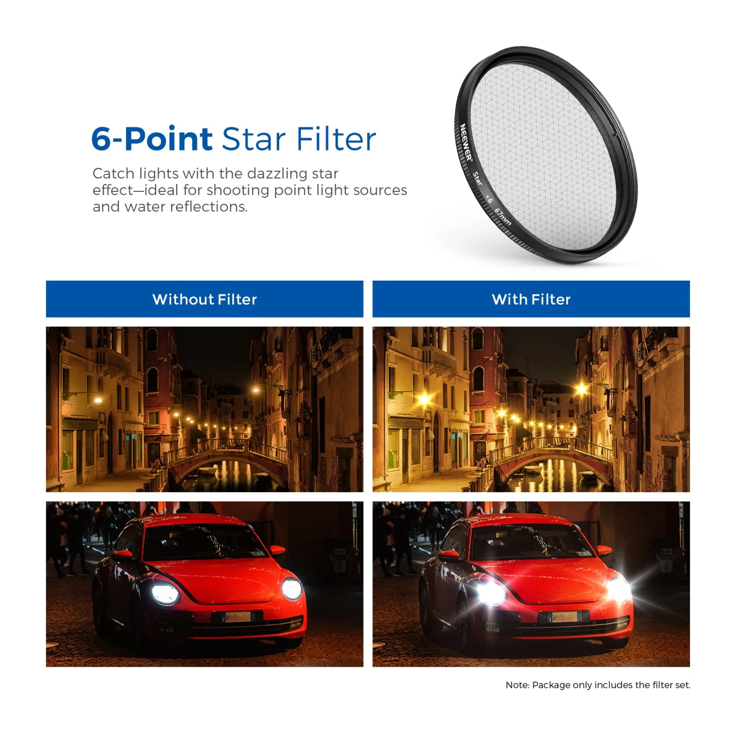 NEEWER Clip On Filters Kit For Phone & Camera 5 NEEWER Clip On Filters Kit For Phone & Camera - Image 5