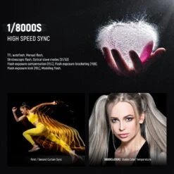 NEEWER Z1-N TTL Round Head Flash Speedlite For Nikon -Photography Equipment 10100721 3