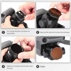 NEEWER FL-DJ11 4-Pack ND Filter Set For DJI Mavic 3 -Photography Equipment 10100758 7