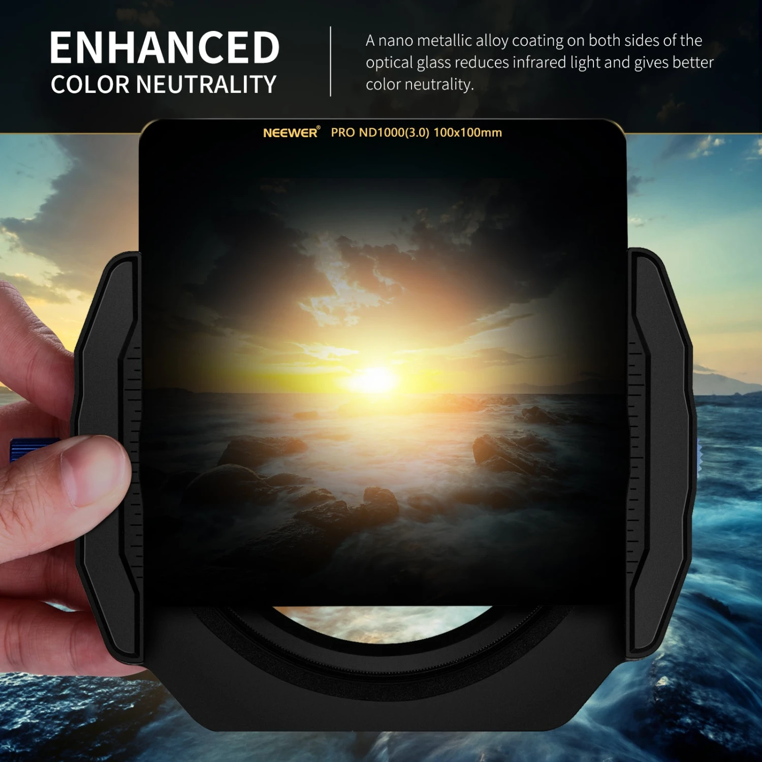 NEEWER ND1000 Square ND Filter 8 NEEWER ND1000 Square ND Filter - Image 8