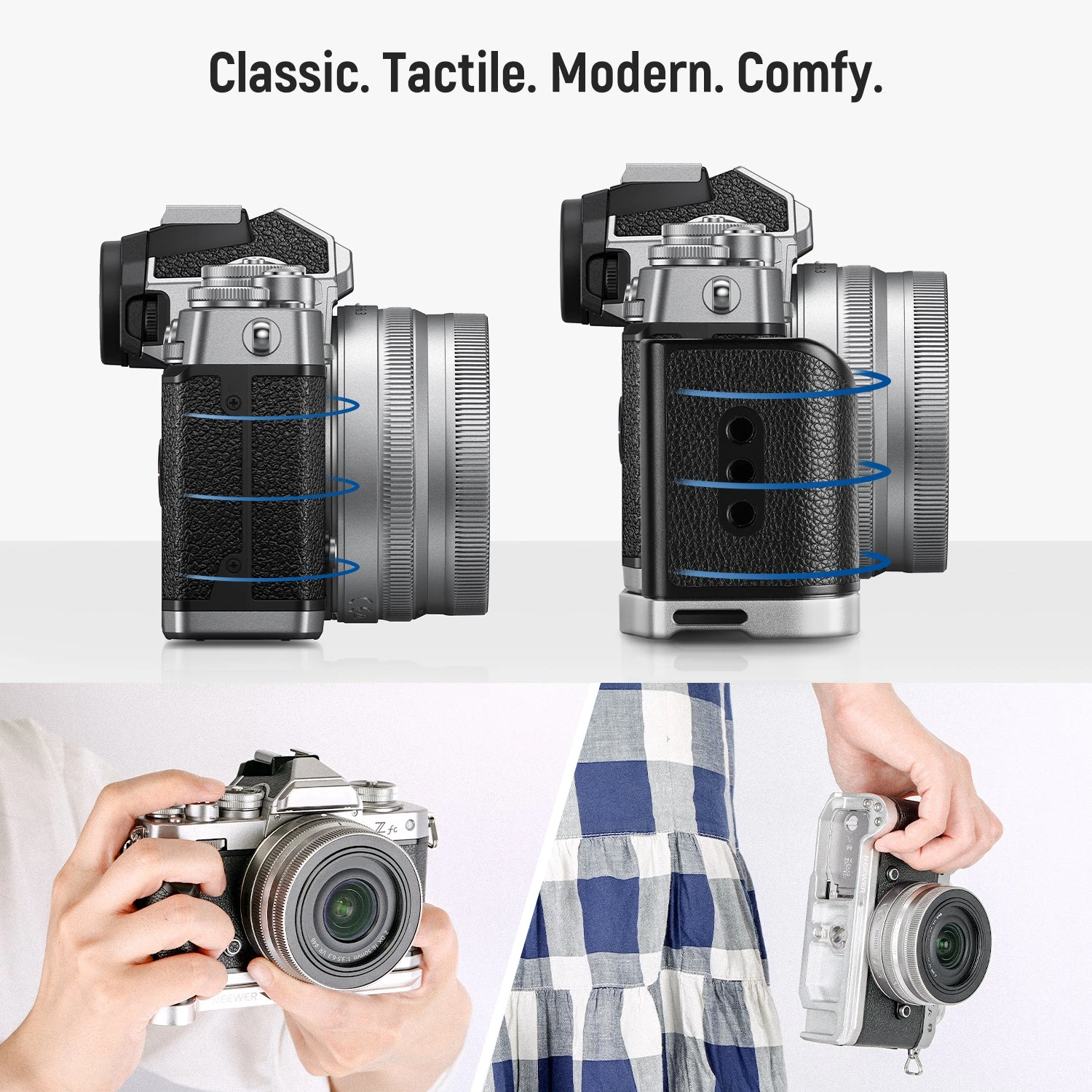 NEEWER VS108 Camera Grip For Nikon Z Fc 6 NEEWER VS108 Camera Grip For Nikon Z Fc - Image 6