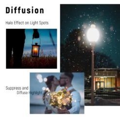 NEEWER Black Diffusion 1/1 Cinematic Effect Filter -Photography Equipment 10101069 7