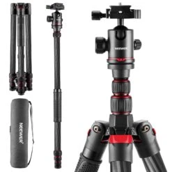 NEEWER N55CR 80.7” Carbon Fiber Tripod Monopod