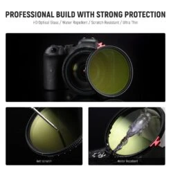 NEEWER ND2-ND400 Adjustable Camera Lens Filter -Photography Equipment 10101319 6