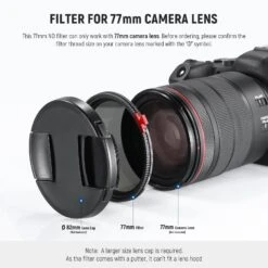 NEEWER ND2-ND400 Adjustable Camera Lens Filter -Photography Equipment 10101319 7