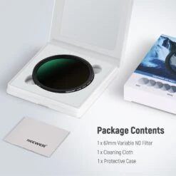 NEEWER Variable FL-ND2-32S Camera Lens ND Filter -Photography Equipment 10101320 7