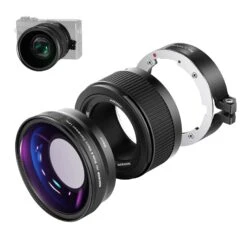 NEEWER 2 In 1 Wide Angle & 10x Macro Additional Lens For Canon G7X Mark III