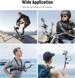 NEEWER Aluminum Alloy Extension Arm (11.8”/6.5”/3.3”) Set -Photography Equipment 10101350 7 5056f563 4a43 4fe3 b841 dbd4b24c51fc