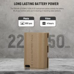 NEEWER LP-E6NH R6 II Rechargeable Canon Camera Battery -Photography Equipment 10101356 2