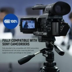 NEEWER 4 Pack NP-F550 2600mAh Sony Replacement Batteries -Photography Equipment 10101415 4