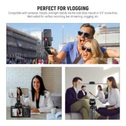 NEEWER PA001 Metal Phone Tripod Mount Adapter 12 NEEWER PA001 Metal Phone Tripod Mount Adapter -Photography Equipment 10101522 4