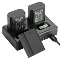 NEEWER 3 Pack NP-FZ100 Sony Replacement Battery And Charger Set