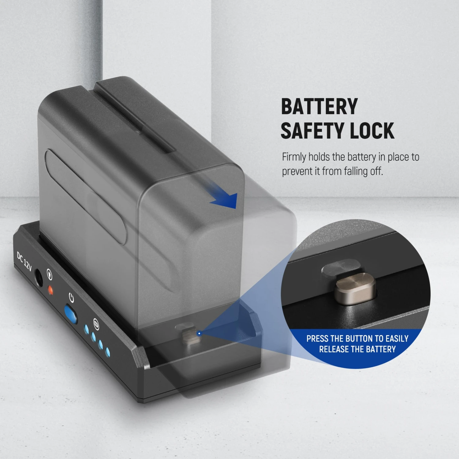 NEEWER PS004E Sony NP-F Battery Adapter Plate 8 NEEWER PS004E Sony NP-F Battery Adapter Plate - Image 8