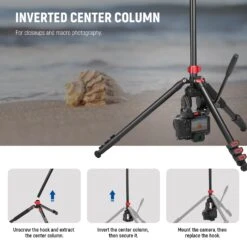 NEEWER TP72A 72" Fluid Head Video Tripod Monopod 13 NEEWER TP72A 72" Fluid Head Video Tripod Monopod -Photography Equipment 10101627 5