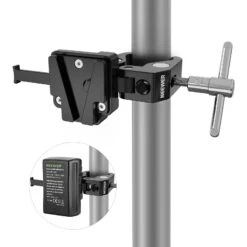 NEEWER PS006 Mini V Mount Battery Plate With Super Crab Clamp