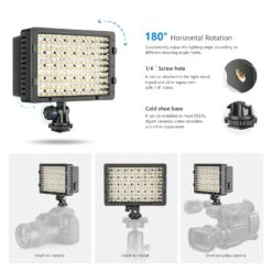 NEEWER CN-160 LED Dimmable Panel Light 12 NEEWER CN-160 LED Dimmable Panel Light -Photography Equipment 10101730 4
