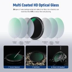 NEEWER 2 In 1 Variable ND Filter ND2–ND32 CPL Filter 15 NEEWER 2 In 1 Variable ND Filter ND2–ND32 CPL Filter -Photography Equipment 10101732 6