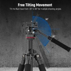 NEEWER GM26 Video Tripod Head Upgraded Horizontal Switch 11 NEEWER GM26 Video Tripod Head Upgraded Horizontal Switch -Photography Equipment 10101837 2
