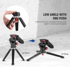 NEEWER TS003 Mini Tripod For Camera & Phone 14 NEEWER TS003 Mini Tripod For Camera & Phone -Photography Equipment 10101872 5
