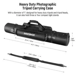 NEEWER 47"/1.2m Tripod Carrying Case -Photography Equipment 10101877 3