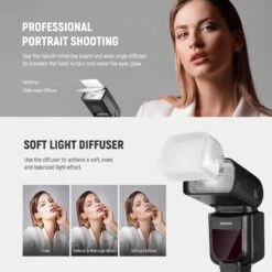 NEEWER NW635II-S TTL Camera Flash Speedlite -Photography Equipment 10101911 6