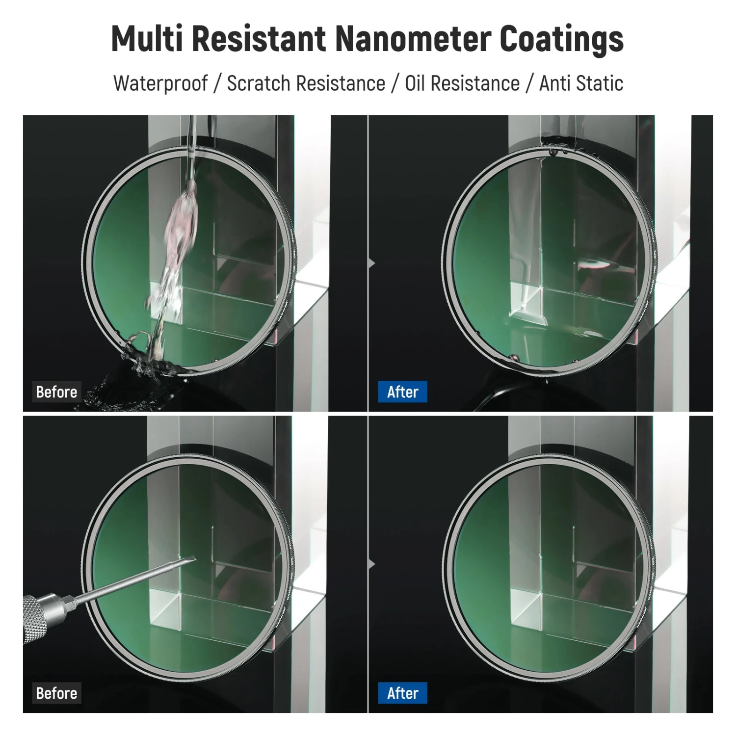 NEEWER CPL UV Lens Filter Kit 8 NEEWER CPL UV Lens Filter Kit - Image 8