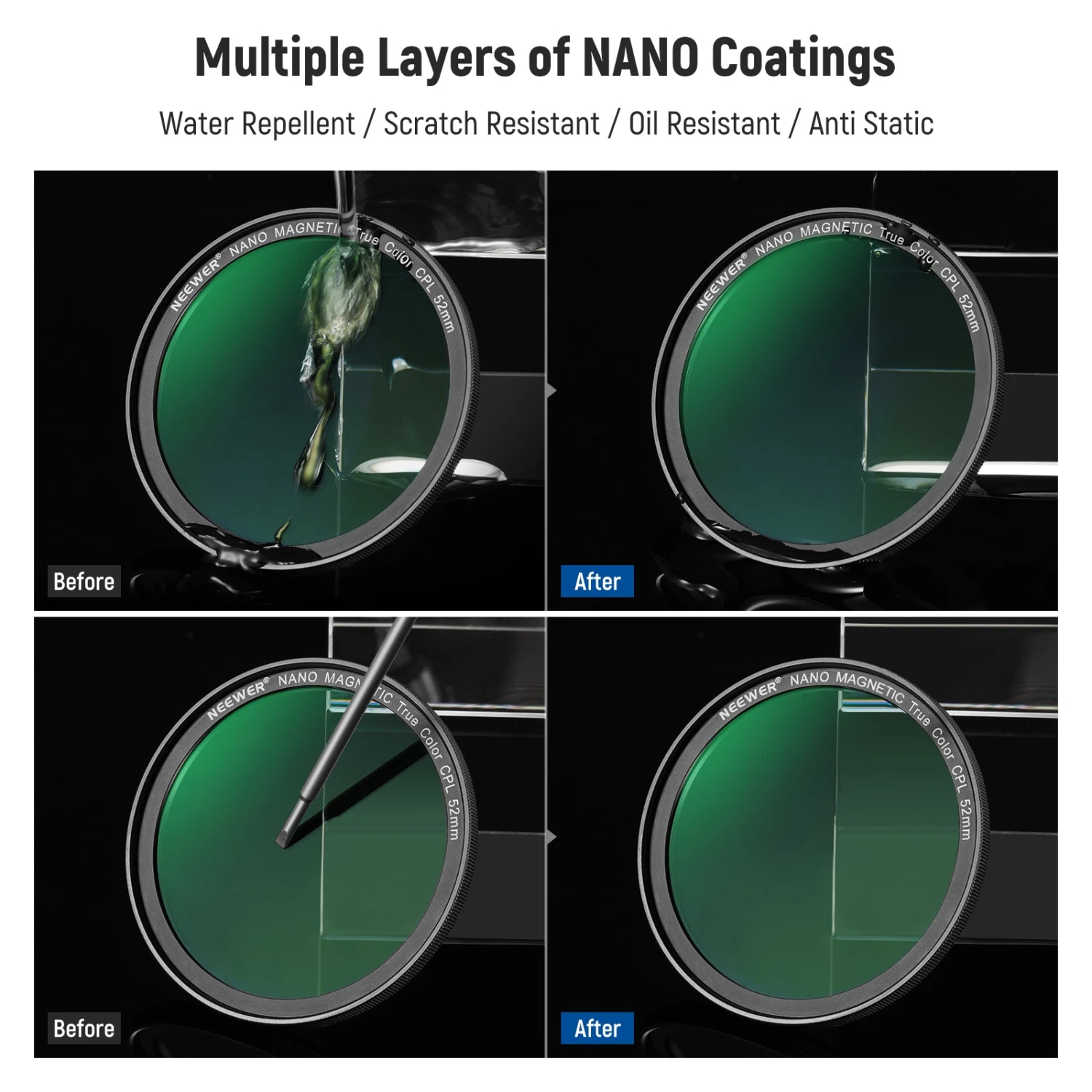 NEEWER 52mm Magnetic Effect Filters For IPhone 14 13 12 Cage With M Lens Mount 8 NEEWER 52mm Magnetic Effect Filters For IPhone 14 13 12 Cage With M Lens Mount - Image 8