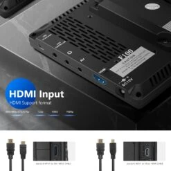 NEEWER F100 7 Inch HD Camera Field Monitor 13 NEEWER F100 7 Inch HD Camera Field Monitor -Photography Equipment 10101948 5